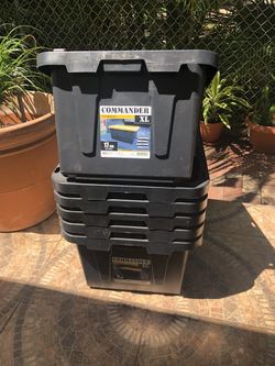 17 Gallon Strong Boxes 
