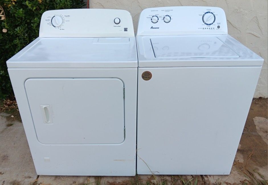 Amana Washer and Kenmore Gas Dryer