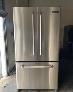 Jenn-Air French Door Refrigerator, Stainless Steel, Excellent Condition, FrenchDoor, IceMaker