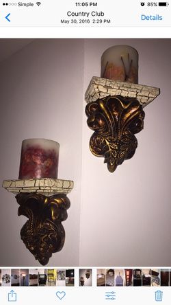 4 pc Candle holders