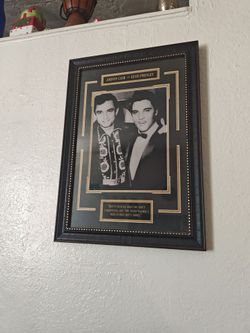 Johnny Cash and Elvis Presley