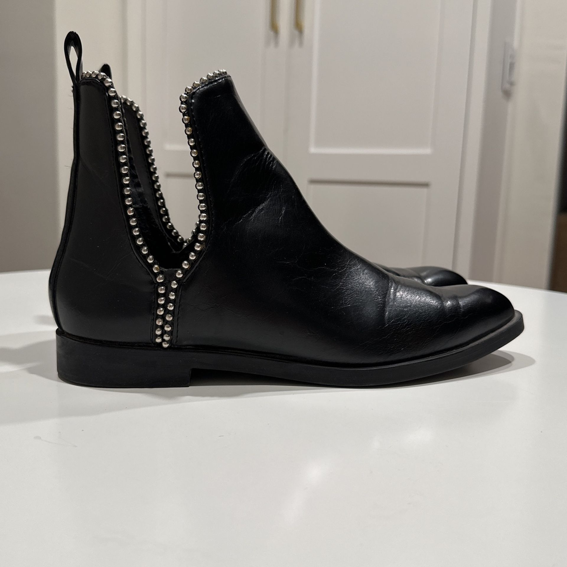 Zara Black Booties