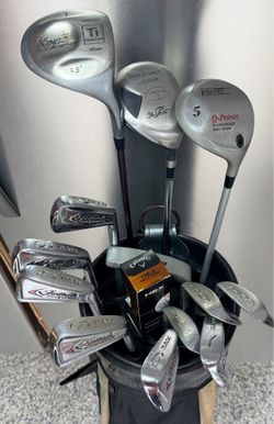 Ladies RIGHT Handed RAM FastBack  13 pc Golf Club set, with DATREK  Golf Bag