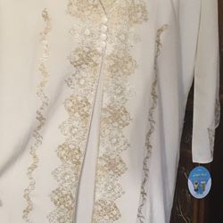 Brand New Jalabiat Al Tahini Jalabiya Kaftan  Abaya Gown Eid Partywear Special Occasion Polyester Women’s Dress L XL