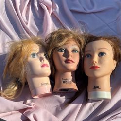 Mannequin Salon Training HumanHair 