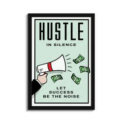 20x30 Inch Poster And Frame Monopoly Motivation Ikonick Supreme Kaws Murakami Sneakers 