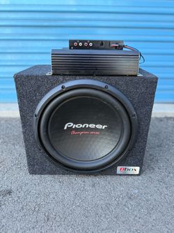 Pioneer Subwoofer Sounds System