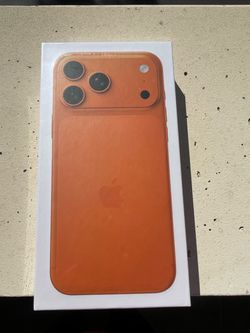 Orange IPhone 17 Pro Max