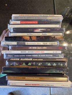 Movie dvds , music &Workout Cds.......