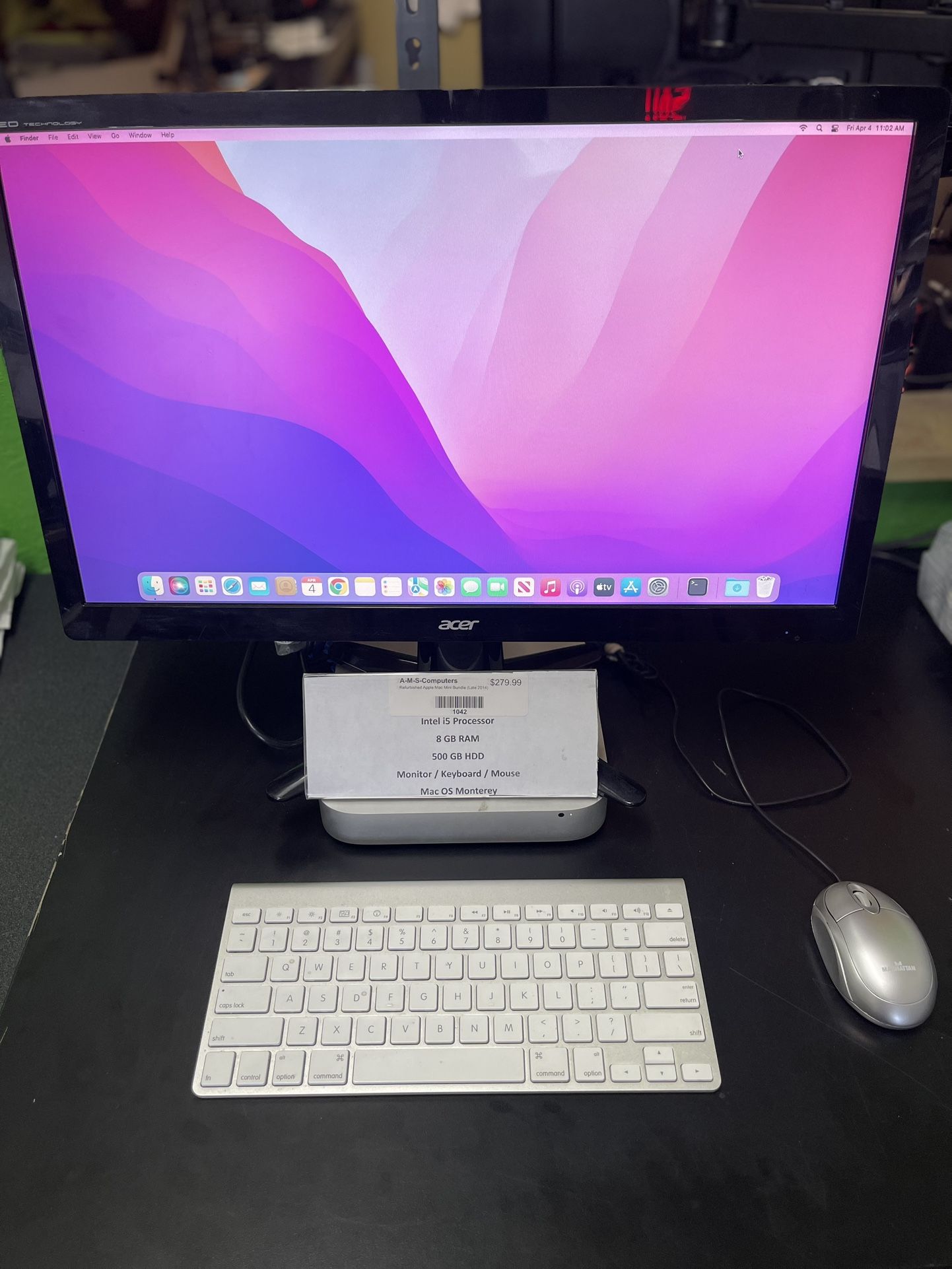 Complete Apple Mac mini system