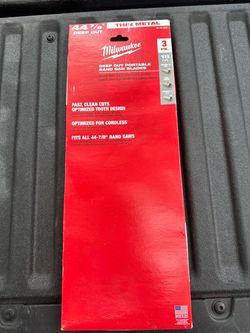 Milwaukee bandsaw blade