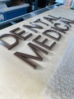 Dimensional Letters 