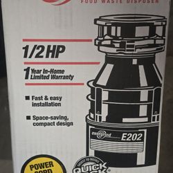 Evergrind Garbage Disposal New 