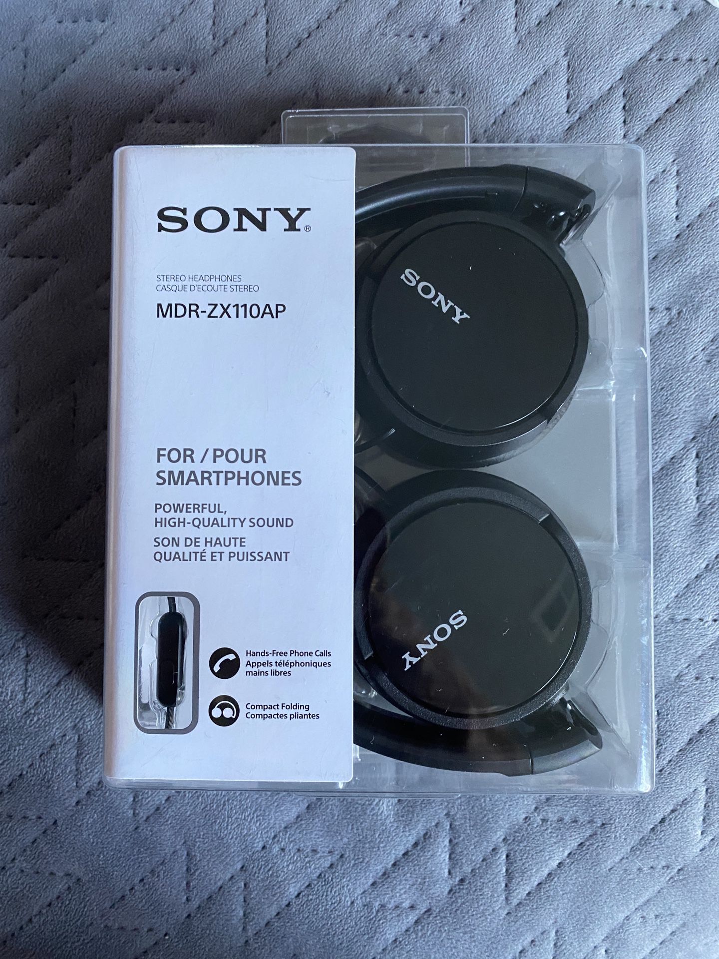 Sony Headphones MDR-ZX110AP 