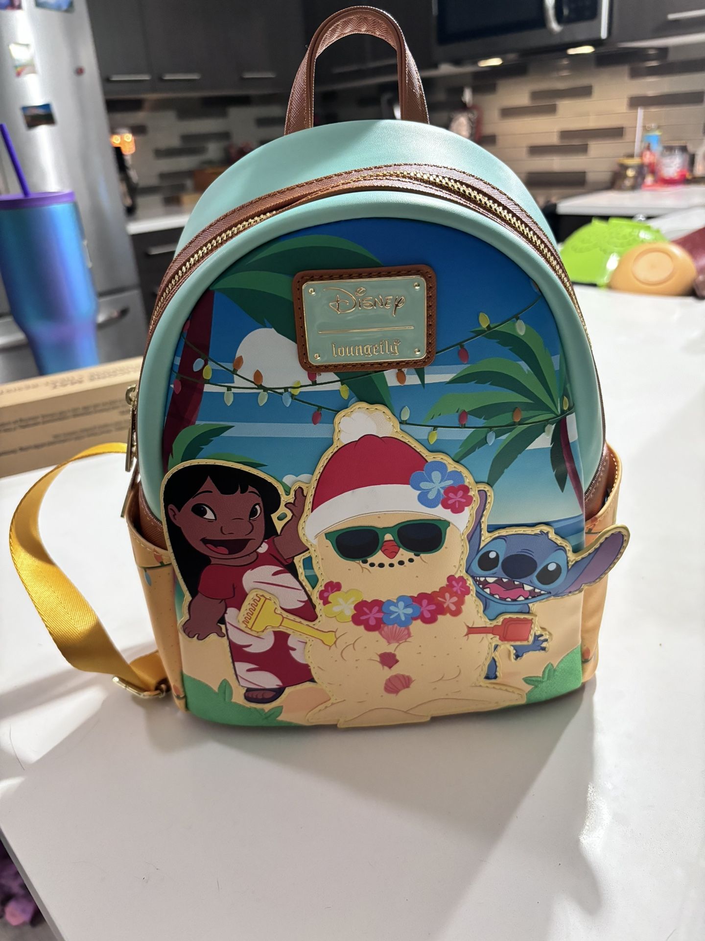 Lilo And Stitch Disney Backpack Special Christmas Edition
