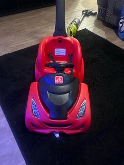 Push Around Toddler Ride-On Car