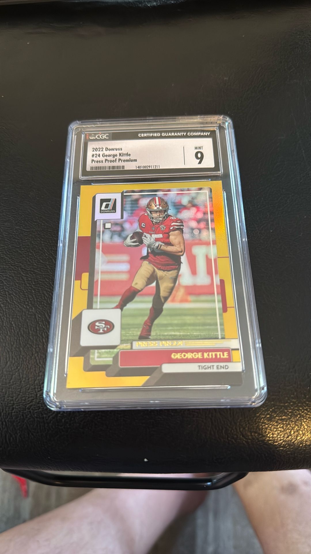 2022 Donruss George Kittle Mint 9
