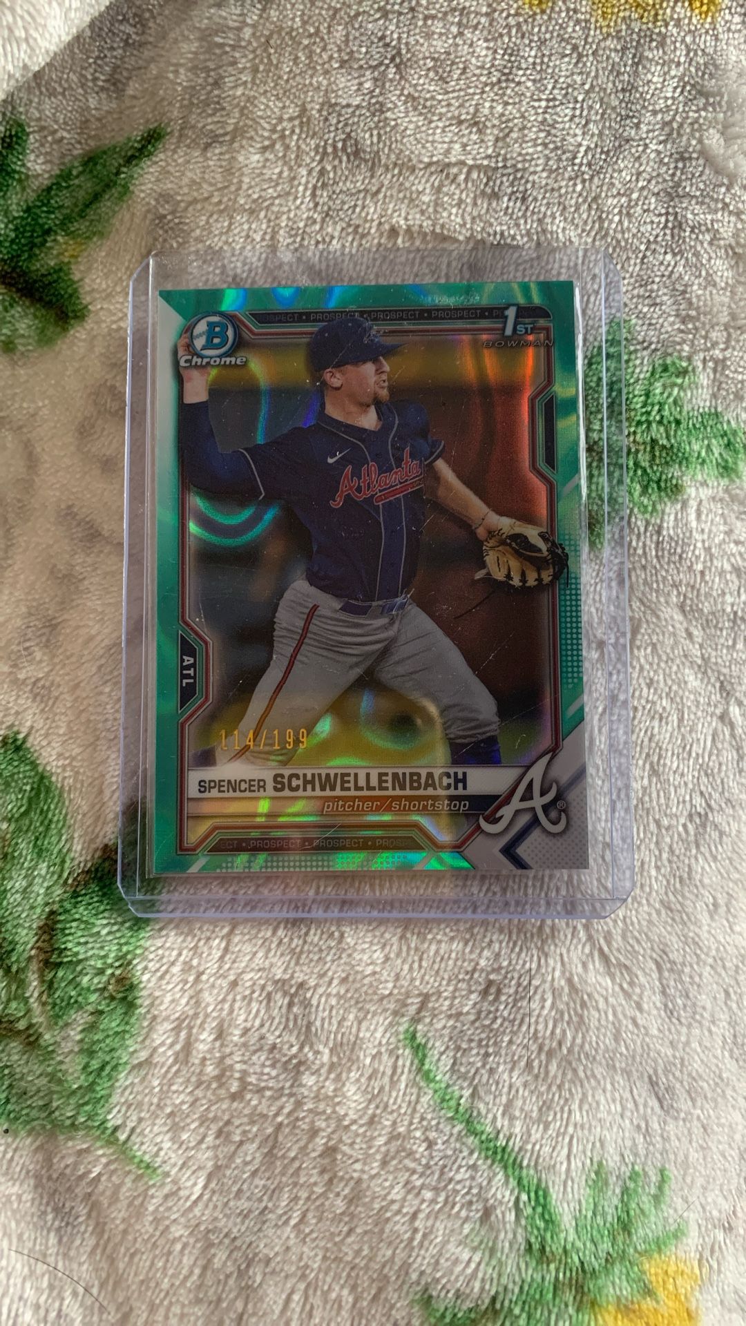 Spencer Schwellenbach MLB Trading Card