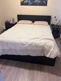 Queen sized bed frame