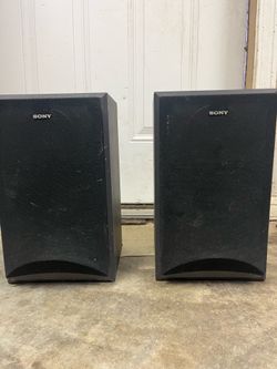 Vintage Sony Speakers