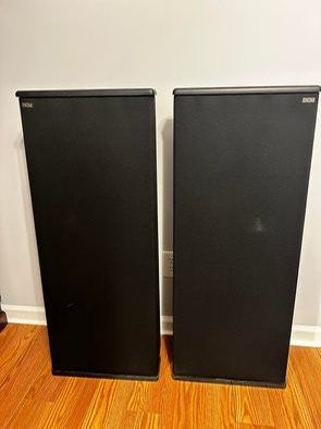 DCM Timeframe TF600 TF-600 Vintage Loud Speakers Unique Floor Standers Superb