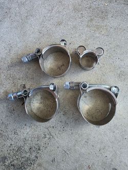 Radiator hose turbo clamps Universal