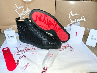 CL red bottom sneakers