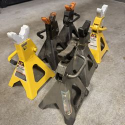 (6) 3 Ton Jack Stands