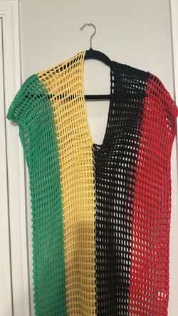 Jamaica Crochet Mesh Cover-Up Vest