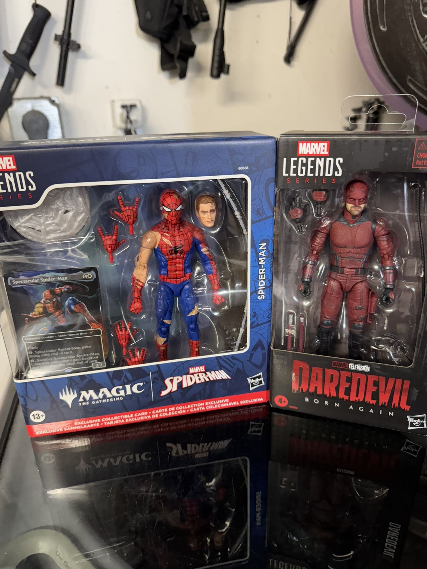 Marvel Legends Daredevil//Spiderman Set