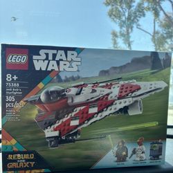 Star Wars Jedi Bob's Starfighter Lego Set New ! 