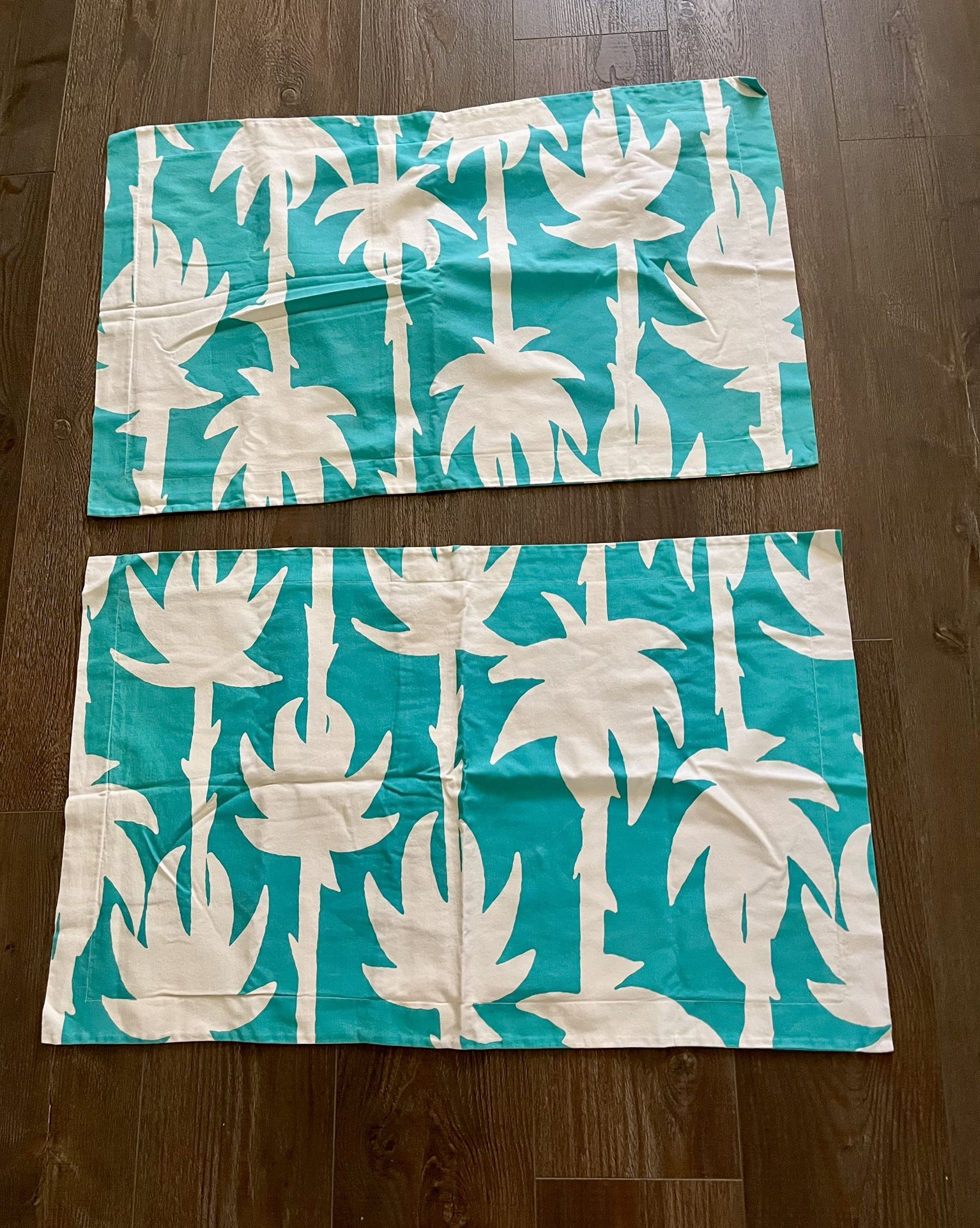 Tropical Palm Tree Print pillow cases 20/35 inches 