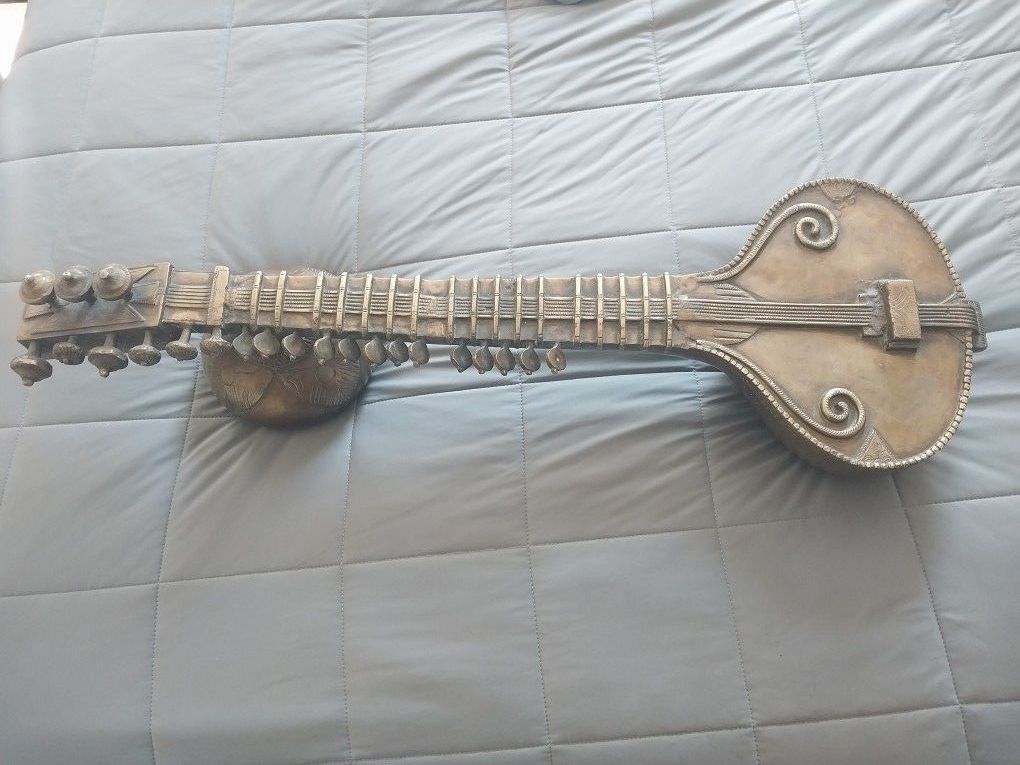 Indian Brass Sitar(ornamental)