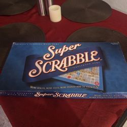 Super Scrabble Board Game