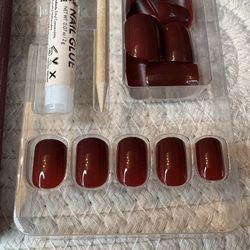 NEW Red Aspen Nail Dashes - Fall for Christine - NIB