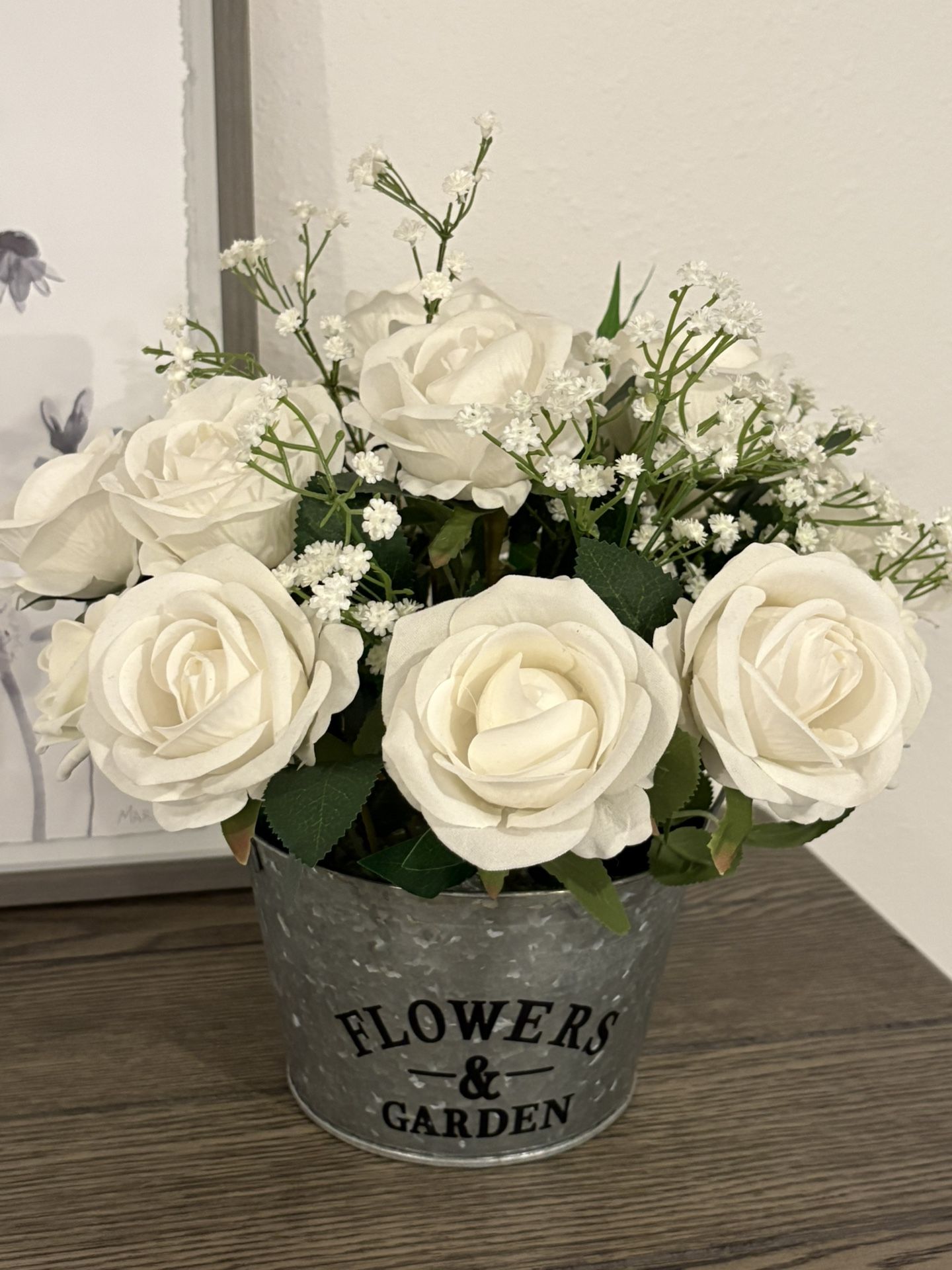 Flowers Decor White Roses