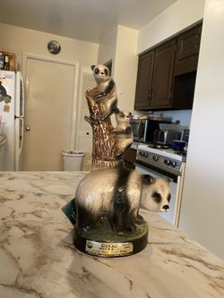Vintage James Beam Panda Decanter