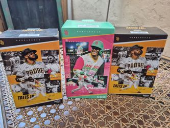Machado and Tatis bobbleheads