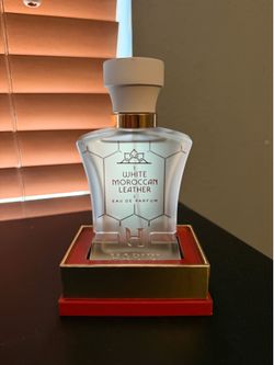 White Moroccan Leather Fragrance (Used once)