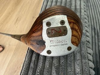 Vintage Wilson Dynamic Swing No. 2 Wood Golf Club Original Grip RH