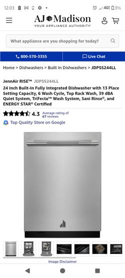 Jennair Dishwasher