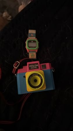 Holga Digital Camera And Watch