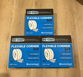 No-Coat Flexible Corner 325 Drywall Bead – 3 Boxes