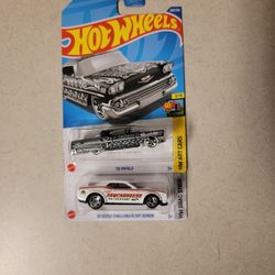 Hot Wheels-'58 Impala "TH"/ '18 Dodge Challanger
