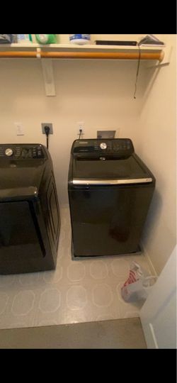 Samsung Top-Load Washer and Dryer Set