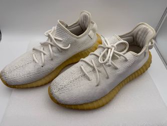 adidas Yeezy Boost 350 V2 Cream White/Triple White Low Top Primeknit CP9366 10 size