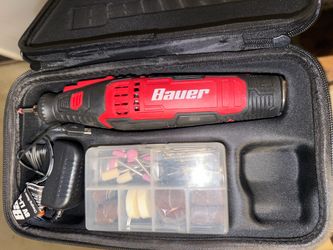 Bauer Cordless Rotary Tool Kit with Case