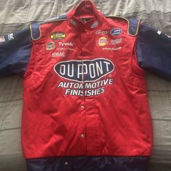 Jeff Gordon DuPont NASCAR Jacket size L