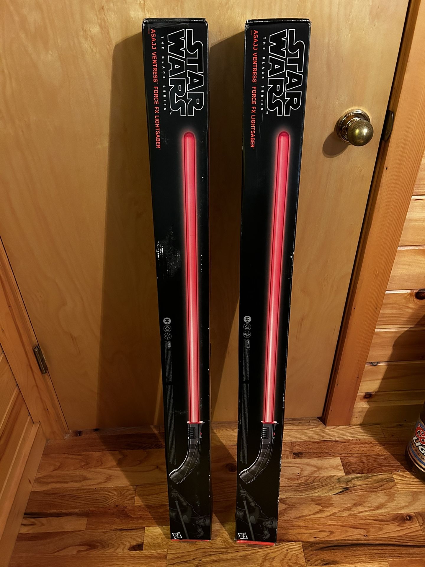 2 Star Wars Black Series Asajj Ventress lightsabers (price is for both!)