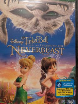 Brand  New Tinkerbell and the Legend of the Neverbeast Dvd